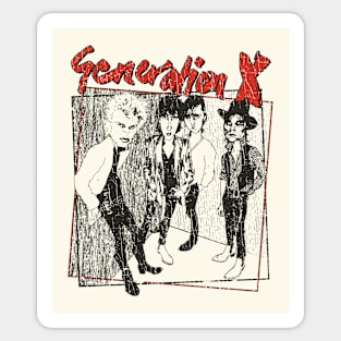 Generation X 1979 Sticker